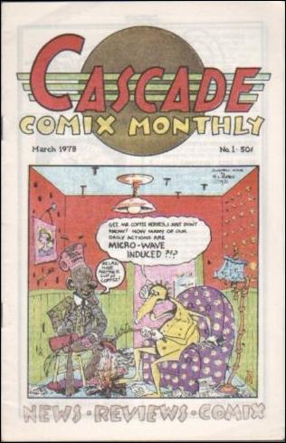 Cascade Comix Monthly 1-A by Everyman Studios