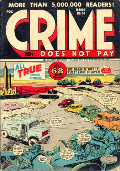 Crime Does Not Pay 50-A by Lev Gleason Productions