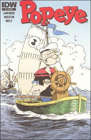 Popeye (2012) 2-B by IDW
