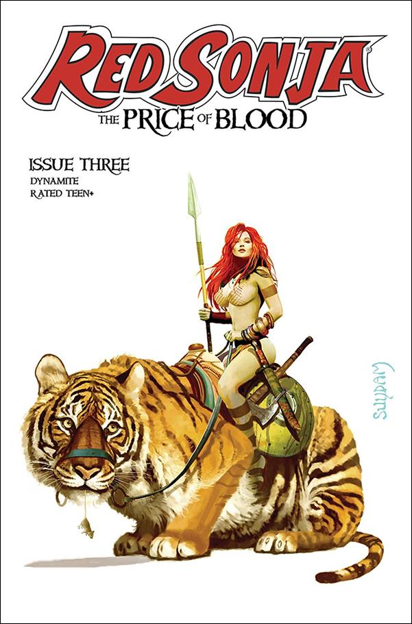 Red Sonja Price of Blood Comic Book by Dynamite Entertainment Title