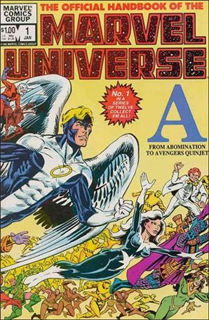 Comic Book Collecting, Starfox … Official Handbook of the Marvel Universe