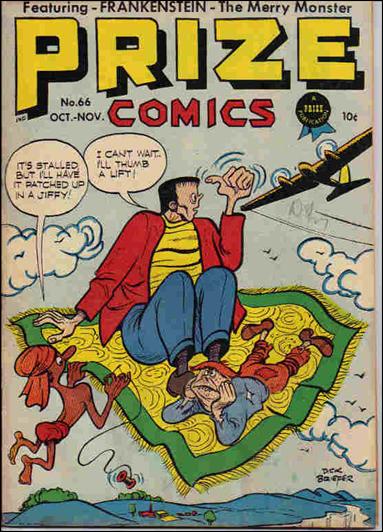 Prize Comics 66-A by Feature