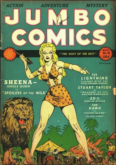 Jumbo Comics (1938) 20-A by Fiction House Magazines