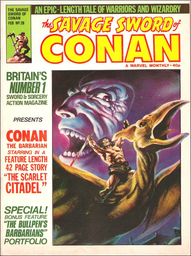Savage Sword of Conan (UK) (1977) 28-A by Marvel UK