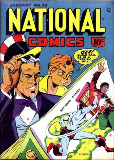 National Comics (1940) 28-A by Quality