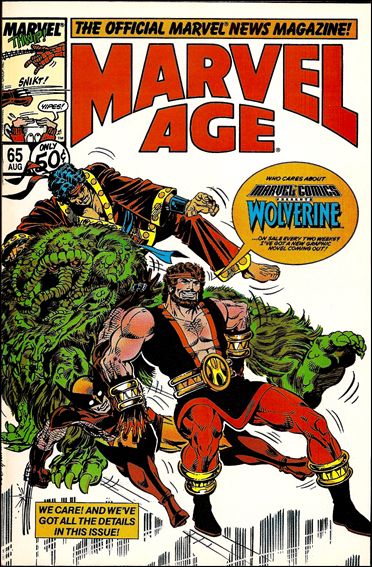 Marvel Age 65-A by Marvel