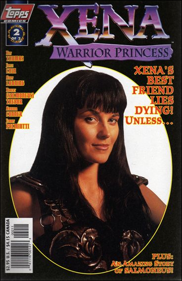 Xena: Warrior Princess 2 B, Sep 1997 Comic Book By Topps