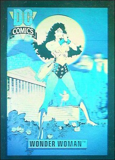 1991 dc comics cards hologram