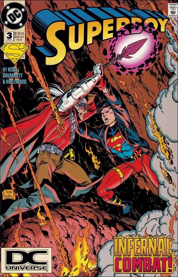 Superboy 3 B, Apr 1994 Comic Book By DC