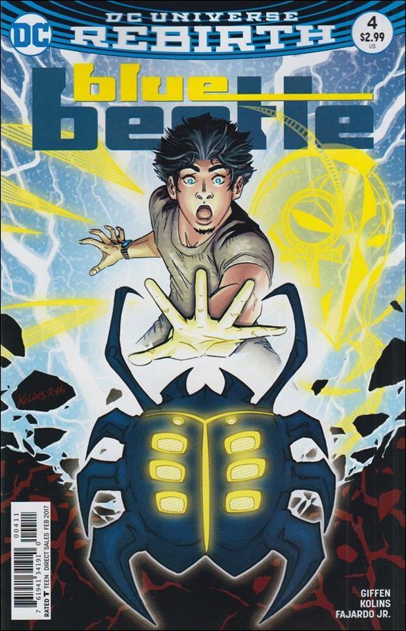 Blue Beetle (2016) 4-A by DC