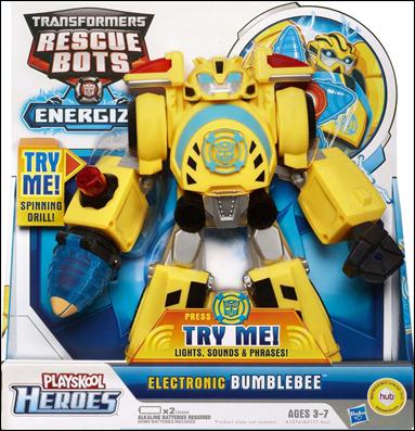transformers playskool heroes rescue bots energize bumblebee figure