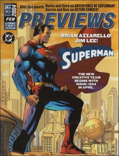 Previews 185 A, Feb 2004 Magazine By Diamond Comic Distributors