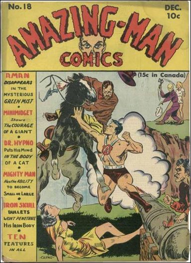 Amazing Man Comics 18-A by Centaur Publications Inc.