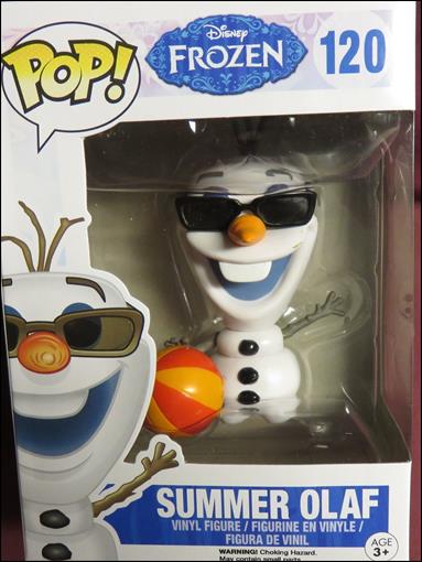 olaf pop up toy