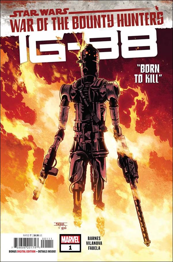 Star Wars: War of the Bounty Hunters - IG-88 1-A by Marvel