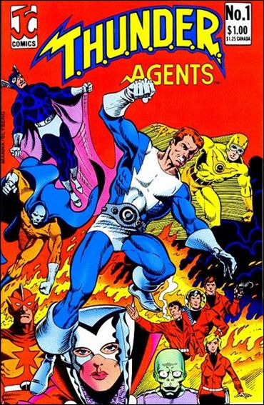 T.H.U.N.D.E.R. Agents (1983) 1-A by JC Comics