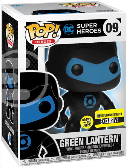 POP! Heroes Green Lantern (Silhouette) (Glow) EE Exclusive by Funko