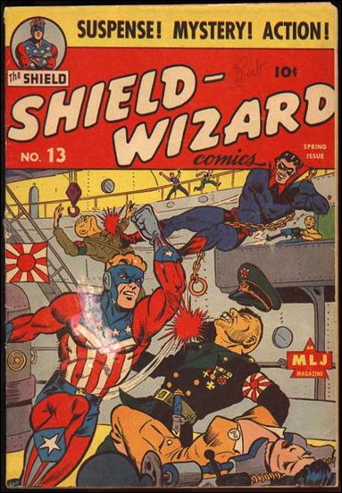 Shield-Wizard Comics 13-A by Archie
