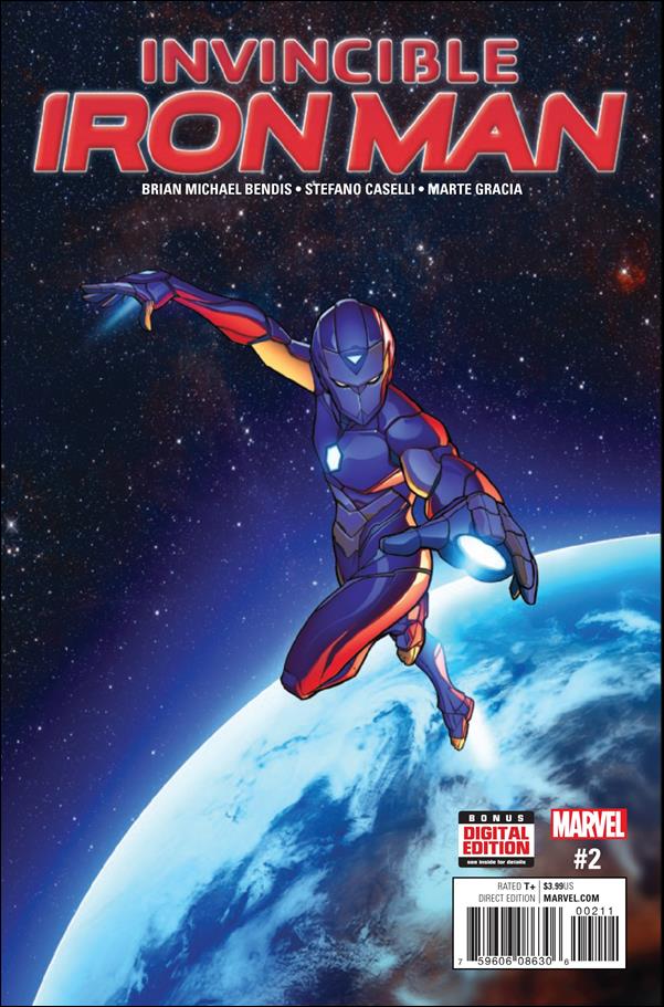 Invincible Iron Man 2 A, Feb 2017 Comic Book by Marvel