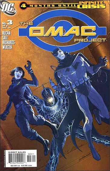 OMAC Project 3 A, Aug 2005 Comic Book By DC