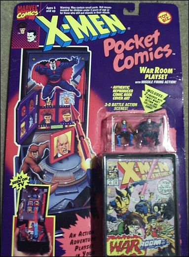X-Men Pocket Comics SPY MISSION PLAYSET w/2 Action Figures NEW 1994 ToyBiz 