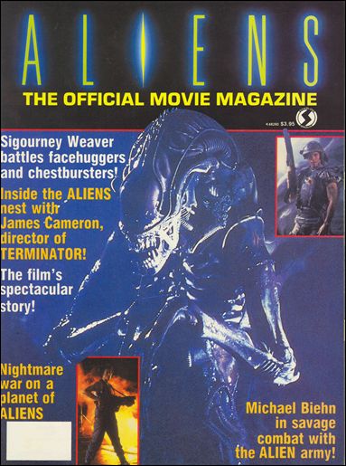 Official Aliens Movie Magazine 1-A by O'Quinn Studios