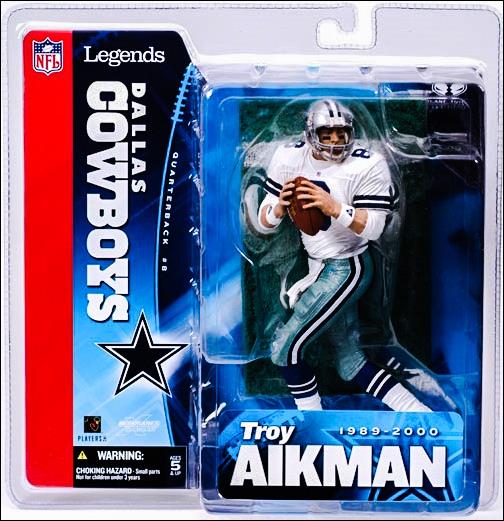 NFL Legends Series 1 Troy Aikman Dallas Cowboys, Jan 2005 Action