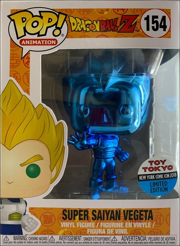 chrome vegeta funko pop