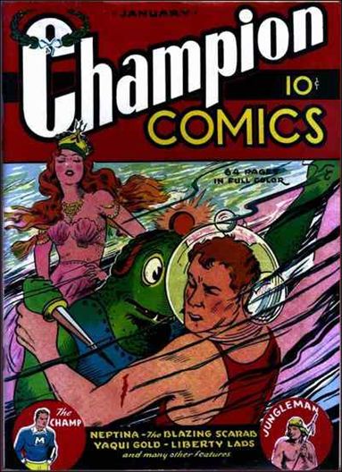 Champion Comics 3-A by Harvey