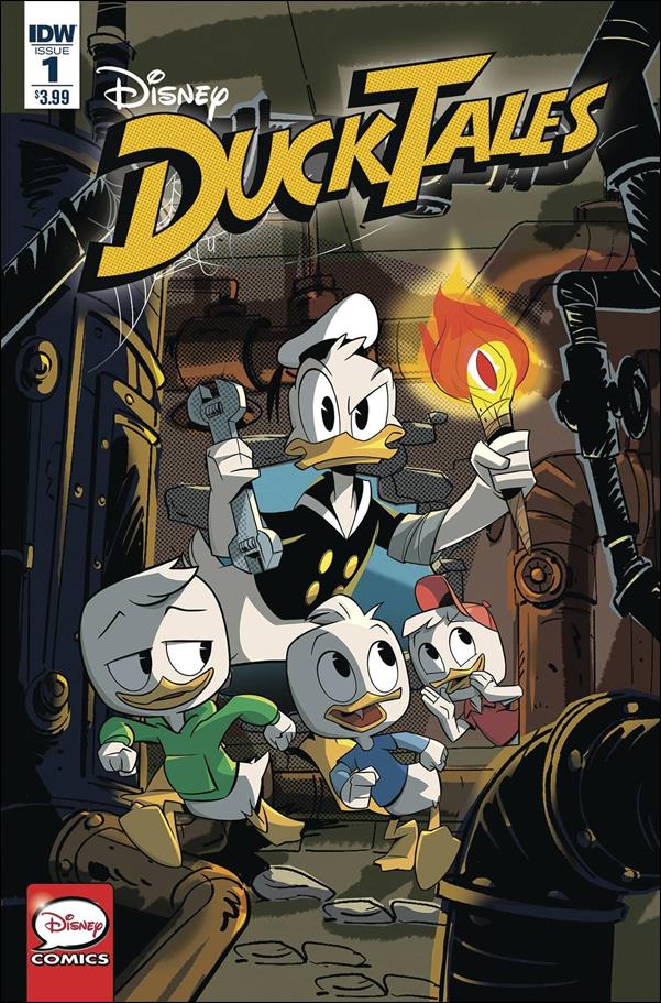 Ducktales 1 A, Sep 2017 Comic Book By IDW