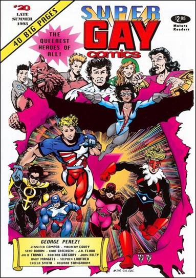 Gay Comics 20 A Sep 1993 Comic Book By Bob Ross