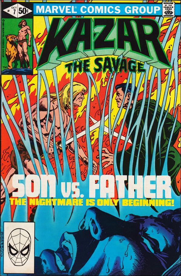 Ka-Zar the Savage 7-A by Marvel