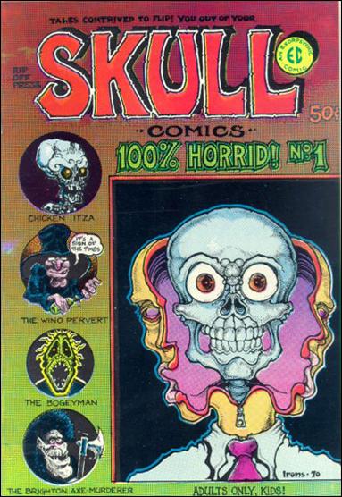 Skull Comics 1-A by Last Gasp