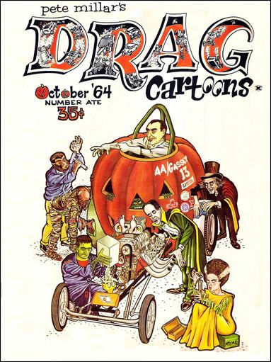 Drag Cartoons (1963) 8-A by Millar