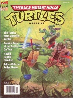 Teenage Mutant Ninja Turtles Magazine 3-A