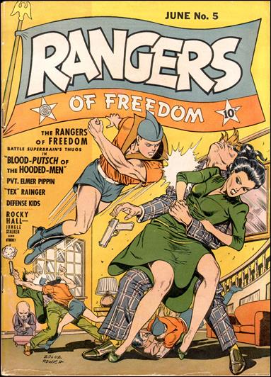 Rangers Comics 5-A by Fiction House Magazines