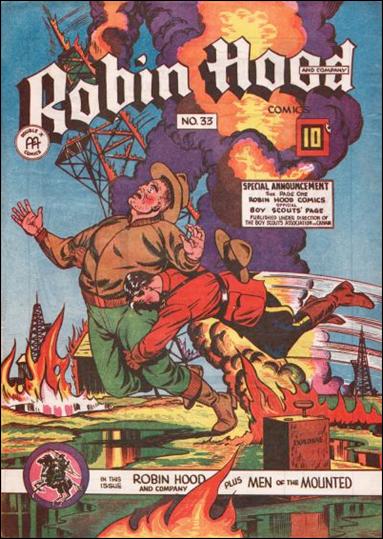 Robin Hood and Company Comics 33-A by Anglo-American Publishing
