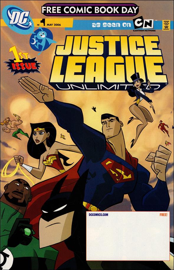 Justice League Unlimited 1 B, May 2006 Comic Book By DC