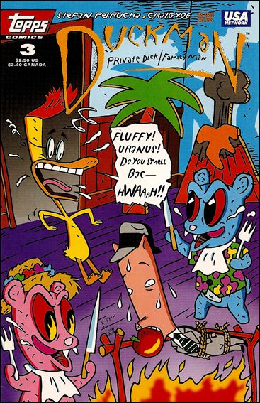 Duckman (1994) 3-A by Topps