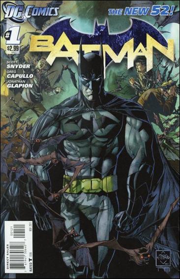 Batman 1 B, Nov 2011 Comic Book By DC