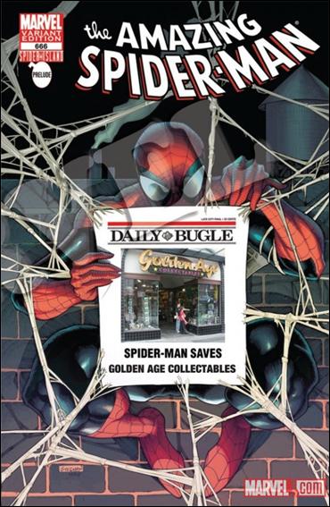 Gibi HQ Marvel The Amazing Spider Man #666 - Midtown Comics Variant, 2011.