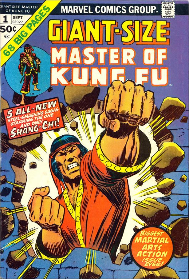 marvel comics master of kung fu