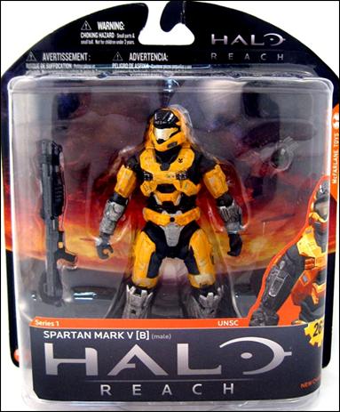 McFarlane Halo Reach Series 1 Spartan Mark V [B] Action Figure