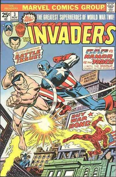 Invaders (1975) 3-A by Marvel