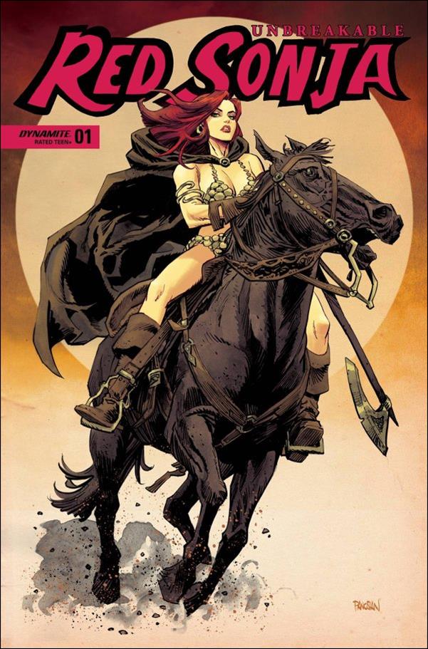 Unbreakable Red Sonja L Jan Comic Book By Dynamite Entertainment