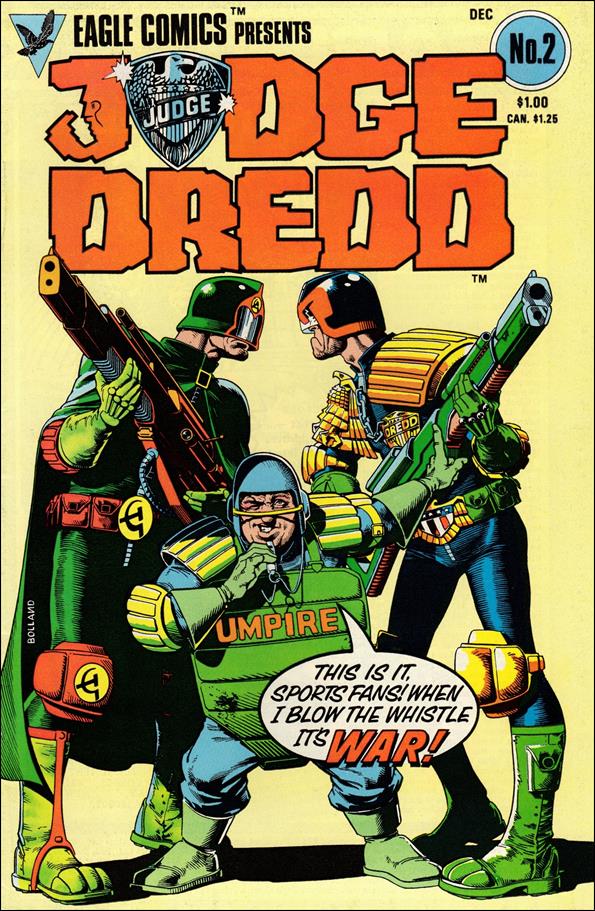 Judge Dredd 2 A Dec 1983 Comic Book By Eagle Comics 3885