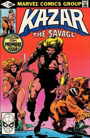 Ka-Zar the Savage 1-A