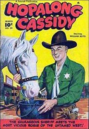 hopalong cassidy fawcett comic 1943