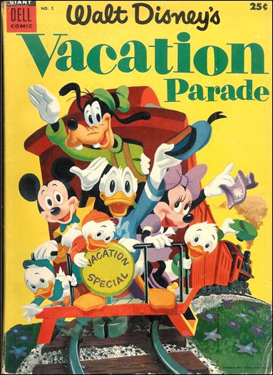Walt Disney's Vacation Parade (1950) 5-A by Dell