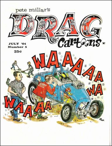 Drag Cartoons (1963) 5-A by Millar